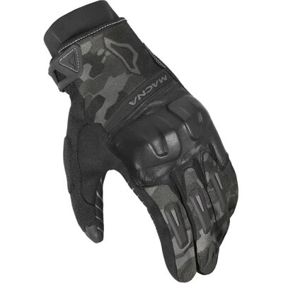 Macna Attila RTX Camo Motorrad Handschuhe - Schwarz Grau - L Macna Attila RTX Camo Motorrad Handschuhe - Schwarz Grau - L