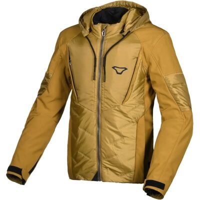 Chaqueta de moto textil impermeable Macna Cocoon - Amarillo - S Chaqueta de moto textil impermeable Macna Cocoon - Amarillo - S