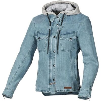Veste textile de moto pour femmes Macna Inland Bleue - Veste de moto Veste textile de moto pour femmes Macna Inland Bleue - Veste de moto
