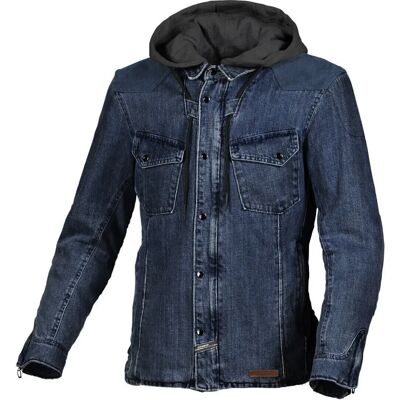 Macna Inland 2XL Veste textile moto bleue - Veste textile moto - Publicité Macna Inland 2XL Veste textile moto bleue - Veste textile moto - Publicité