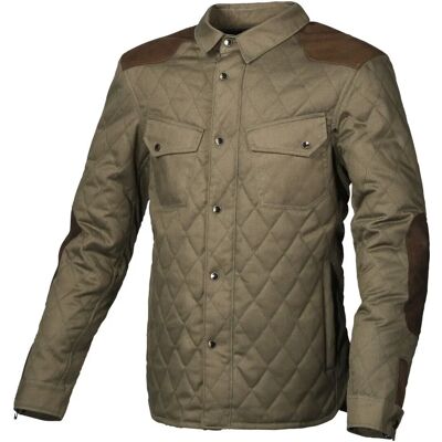 Chaqueta textil acolchada Macna Inland para motocicleta - Verde - XL Chaqueta textil acolchada Macna Inland para motocicleta - Verde - XL