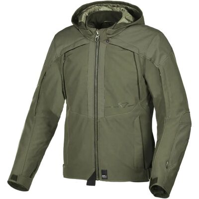 Chaqueta textil impermeable para motocicleta Macna Territor - Verde - L Chaqueta textil impermeable para motocicleta Macna Territor - Verde - L