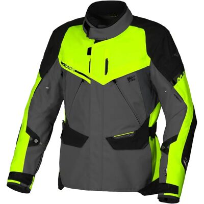 Macna Mundial Waterproof Motorradhandschuh - Grau Gelb Macna Mundial Waterproof Motorradhandschuh - Grau Gelb