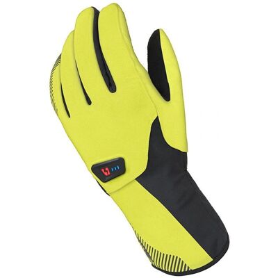 Macna Spark Elektrische Heizhandschuhe - Schwarz Gelb Fluoreszierend - Fahrrad & Motorrad Ausrüstung Macna Spark Elektrische Heizhandschuhe - Schwarz Gelb Fluoreszierend - Fahrrad & Motorrad Ausrüstung