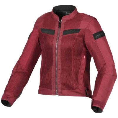 Macna Velotura Veste textile de moto - Rouge - M - Publicité Macna Velotura Veste textile de moto - Rouge - M - Publicité