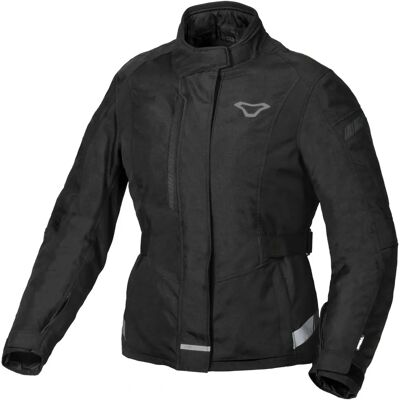 Veste textile imperméable pour femmes Macna Nivala - Noir Veste textile imperméable pour femmes Macna Nivala - Noir