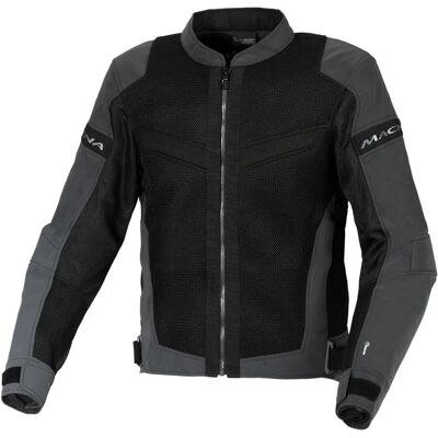 Veste textile de moto Macna Velotura NightEye - Noir Gris - L - Publicité Veste textile de moto Macna Velotura NightEye - Noir Gris - L - Publicité