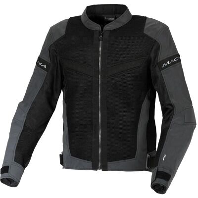 Veste textile de moto Macna Velotura NightEye - Noir Gris - S - Publicité Veste textile de moto Macna Velotura NightEye - Noir Gris - S - Publicité