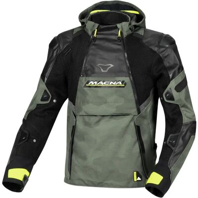 Giacca tessile impermeabile Macna Bradical Camo - Verde - M Giacca tessile impermeabile Macna Bradical Camo - Verde - M