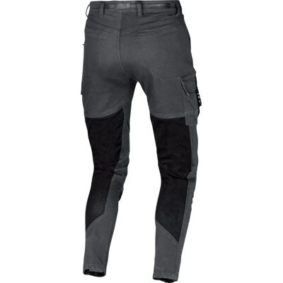 Macna Bombar Motorrad Textilhose - Schwarz Grau - 36 Macna Bombar Motorrad Textilhose - Schwarz Grau - 36