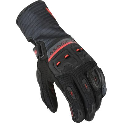 Macna Shellar Schwarz-Rot Motorradhandschuhe - Motorradtyp Macna Shellar Schwarz-Rot Motorradhandschuhe - Motorradtyp