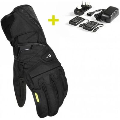 Gants moto chauffants Macna Foton 2.0 RTX - Noir Gants moto chauffants Macna Foton 2.0 RTX - Noir
