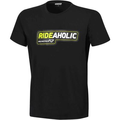 T-Shirt Macna Statement Nero - Stile Casual e Sportivo T-Shirt Macna Statement Nero - Stile Casual e Sportivo
