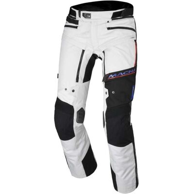 Macna Novac Weiß Rot Blau - Adventure Motorrad Hosen Macna Novac Weiß Rot Blau - Adventure Motorrad Hosen