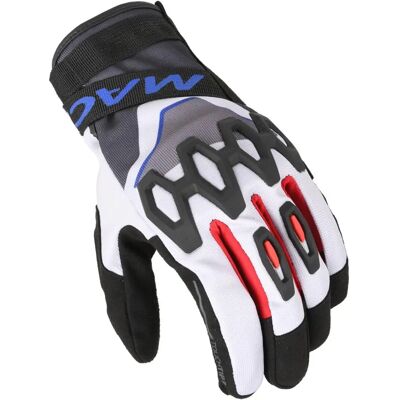 Macna Zairon Motorradhandschoenen - Zwart Wit Rood Blauw - M - Motorradtipo Macna Zairon Motorradhandschoenen - Zwart Wit Rood Blauw - M - Motorradtipo