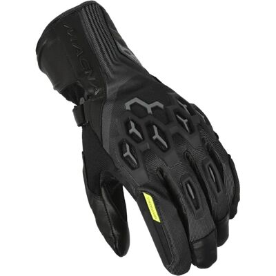 Guantes de moto impermeables Macna Brawler RTX Solid - Negro - 2XL Guantes de moto impermeables Macna Brawler RTX Solid - Negro - 2XL