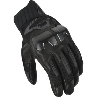 Guantes de moto cortos negros Macna Octavius 2 Guantes de moto cortos negros Macna Octavius 2