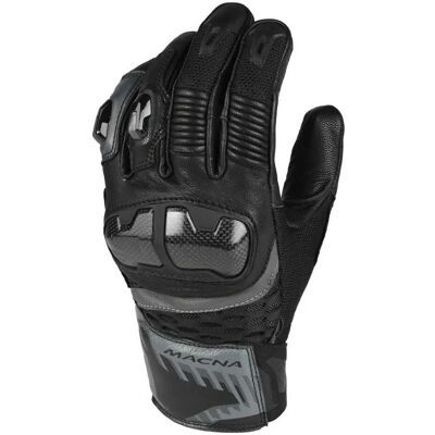Macna Chiza Schwarze Leder Motorradhandschuhe - Motorradhandschuhe Macna Chiza Schwarze Leder Motorradhandschuhe - Motorradhandschuhe