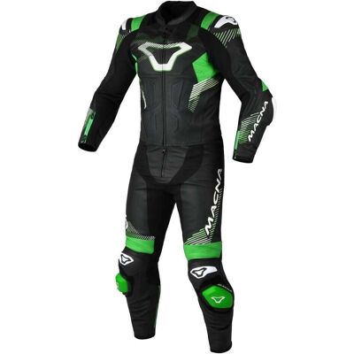Macna Armadyl Leather Motorcycle Suit - Impact-Resistant, Ventilated, Men's Sport Macna Armadyl Leather Motorcycle Suit - Impact-Resistant, Ventilated, Men's Sport