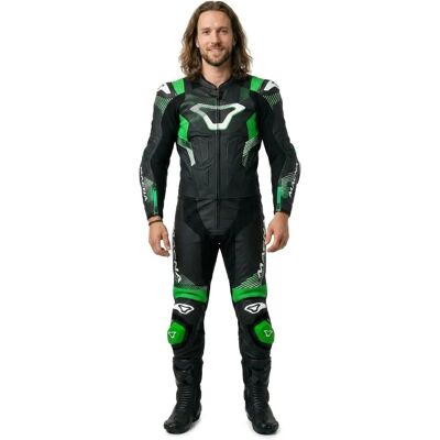Armadyl - Armadyl - Negro Verde - Leather motorcycle suit Armadyl - Armadyl - Negro Verde - Leather motorcycle suit