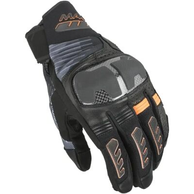 Guanti Moto Macna Rime 2.0 Nero Arancione XL Guanti Moto Macna Rime 2.0 Nero Arancione XL