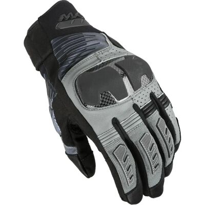 Guanti Moto Macna Rime 2.0 Grigio Nero XL - Guanti da moto Guanti Moto Macna Rime 2.0 Grigio Nero XL - Guanti da moto