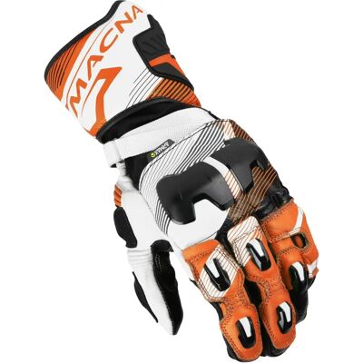 Guanti Moto Macna Powertrack 2.0 - Sport, Naked - Grigio Nero Arancio S Guanti Moto Macna Powertrack 2.0 - Sport, Naked - Grigio Nero Arancio S