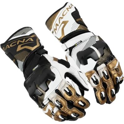 Macna Powertrack 2.0 Motorradhandschuhe - Schwarz Weiß - Sport Macna Powertrack 2.0 Motorradhandschuhe - Schwarz Weiß - Sport