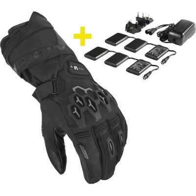 Macna RAFINO RTX KIT - Gants de moto chauffants - Noir - XL - Publicité Macna RAFINO RTX KIT - Gants de moto chauffants - Noir - XL - Publicité