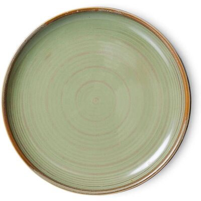 HK Living HKLIVING Assiette Ø20cm Vert Mousse - Assiette - Publicité HK Living HKLIVING Assiette Ø20cm Vert Mousse - Assiette - Publicité