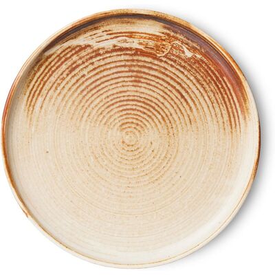 HK Living - Assiette Latérale 20cm - Crème/Marron - Type de Produit - Publicité HK Living - Assiette Latérale 20cm - Crème/Marron - Type de Produit - Publicité