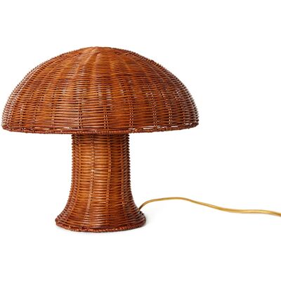 HKLIVING - Lampe de table en rotin - Marron - Lampe de table - Publicité HKLIVING - Lampe de table en rotin - Marron - Lampe de table - Publicité