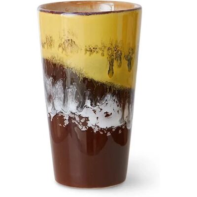 HKliving - Tasse en céramique des 70's, 300 ml - Tasse - Publicité HKliving - Tasse en céramique des 70's, 300 ml - Tasse - Publicité