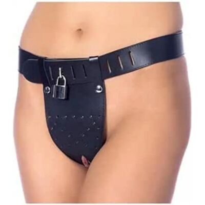 Rimba Fekete Bőr Chastity Öv - Chastity Belt Rimba Fekete Bőr Chastity Öv - Chastity Belt