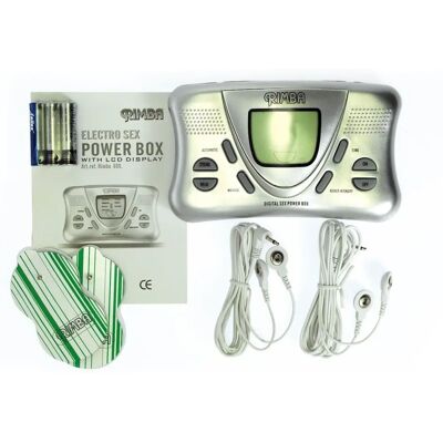 Rimba Electro Electrosex Powerbox Set with LCD Display - Electrosex Powerbox Rimba Electro Electrosex Powerbox Set with LCD Display - Electrosex Powerbox