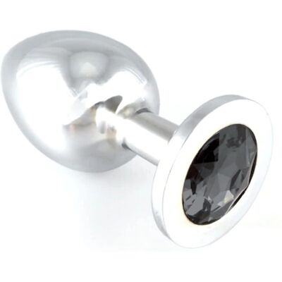 VPMKP Bouchon Anal Acier Inoxydable Noir - Jeu BDSM VPMKP Bouchon Anal Acier Inoxydable Noir - Jeu BDSM