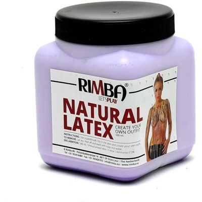 Rimba Liquide Latex 500ml - Violet - Latex Liquide pour Créativité Rimba Liquide Latex 500ml - Violet - Latex Liquide pour Créativité