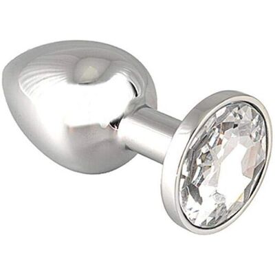 Rimba XS - Bouge anal en acier inoxydable avec cristal - Outil de plaisir - Publicité Rimba XS - Bouge anal en acier inoxydable avec cristal - Outil de plaisir - Publicité