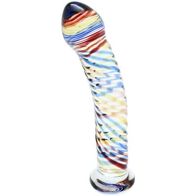 Sensual Glass Jane Dildo in Vetro Curvo Sensual Glass Jane Dildo in Vetro Curvo