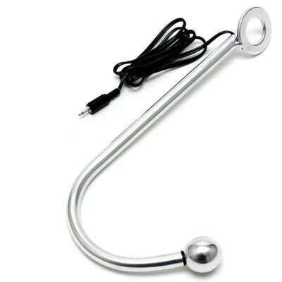 Gancio di Bondage Elettrico Rimba - Bipolare, versatile per uso anale/vaginale Gancio di Bondage Elettrico Rimba - Bipolare, versatile per uso anale/vaginale