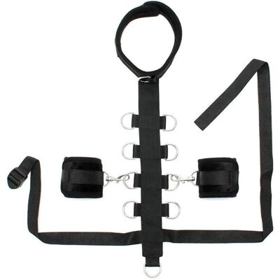 Rimba Collier avec Menottes - Ensemble de Bondage BDSM Rimba Collier avec Menottes - Ensemble de Bondage BDSM
