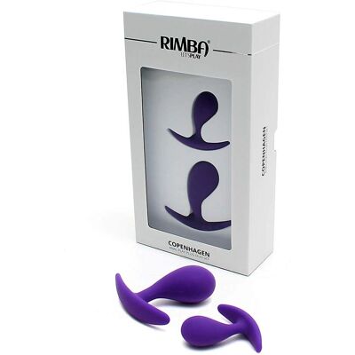 Rimba Copenhagen - Ensemble de sextoys anaux - Violet (2 pièces) - set d'anal dildo Rimba Copenhagen - Ensemble de sextoys anaux - Violet (2 pièces) - set d'anal dildo