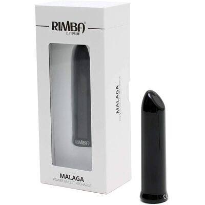 Vibromasseur Malaga Rimba - Bullet rechargeable puissant - Noir Vibromasseur Malaga Rimba - Bullet rechargeable puissant - Noir