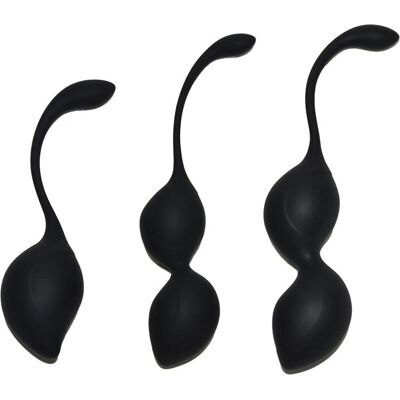 Rimba Geneva - Ensemble de boules de Kegel - Noir Rimba Geneva - Ensemble de boules de Kegel - Noir