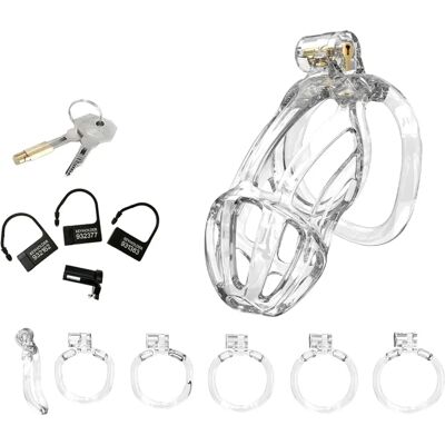 Rimba - P-Cage PC08 - Transparent - L - cage de chasteté Rimba - P-Cage PC08 - Transparent - L - cage de chasteté