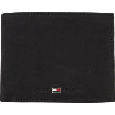 Portefeuille trifold Tommy Hilfiger (am0am00665) - noir Portefeuille trifold Tommy Hilfiger (am0am00665) - noir