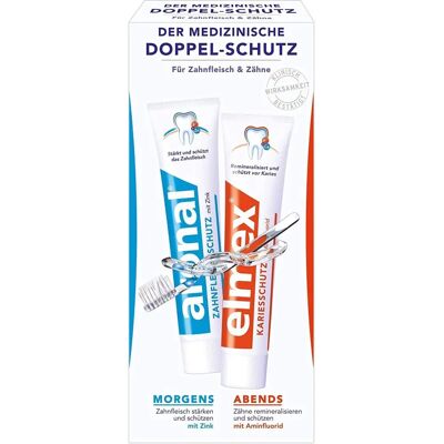 Zubní pasta Aronal/Elmex dvojitá ochrana 150 ml Zubní pasta Aronal/Elmex dvojitá ochrana 150 ml