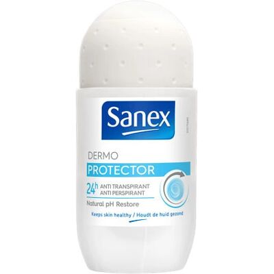 Sanex - Dermo Protector Women Roll - 50 ml - Roll-on - déodorant - Publicité Sanex - Dermo Protector Women Roll - 50 ml - Roll-on - déodorant - Publicité