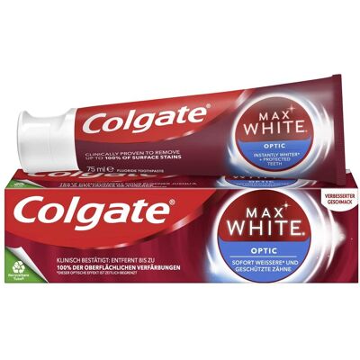Colgate Max White One Optic - Dentifrice - Publicité Colgate Max White One Optic - Dentifrice - Publicité