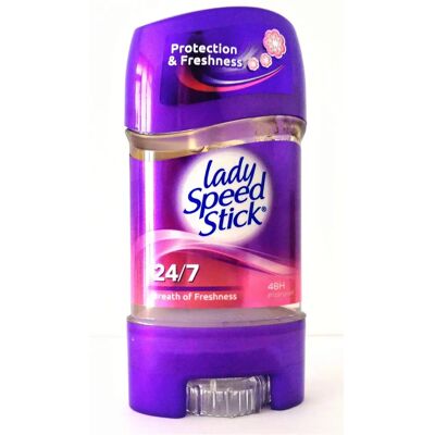 Lady Speed Stick Odświeżający zapach 24/7 Żel/Stick, 65 g Lady Speed Stick Odświeżający zapach 24/7 Żel/Stick, 65 g